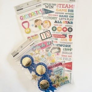 🛍5/$20 /bundle & save/ GYMNASTICS STICKER SH…